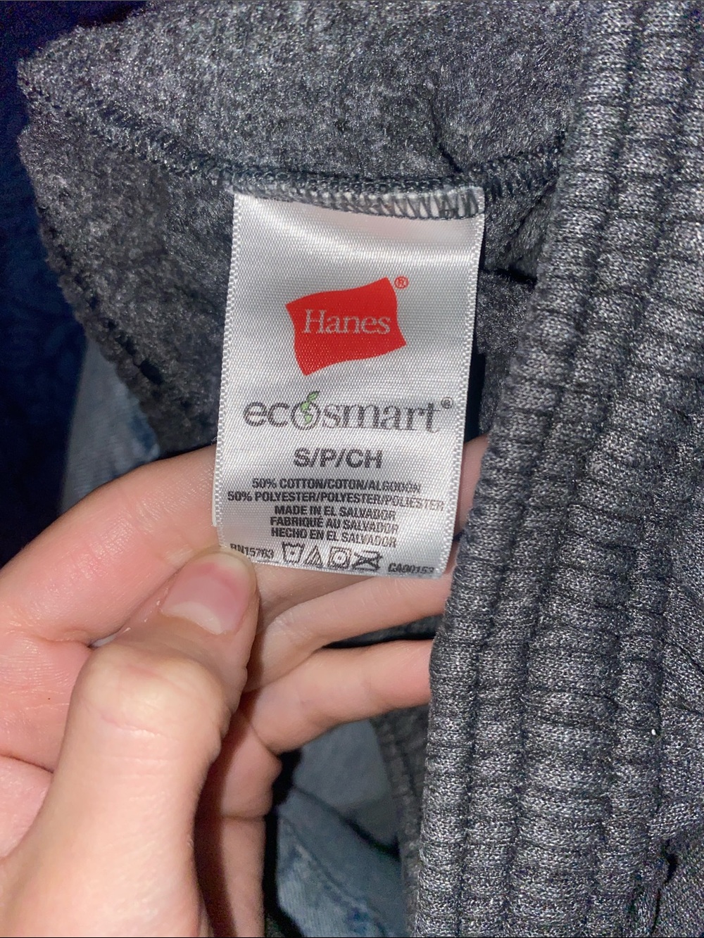Hanes Gray Sweatpants - Picture 2 of 2